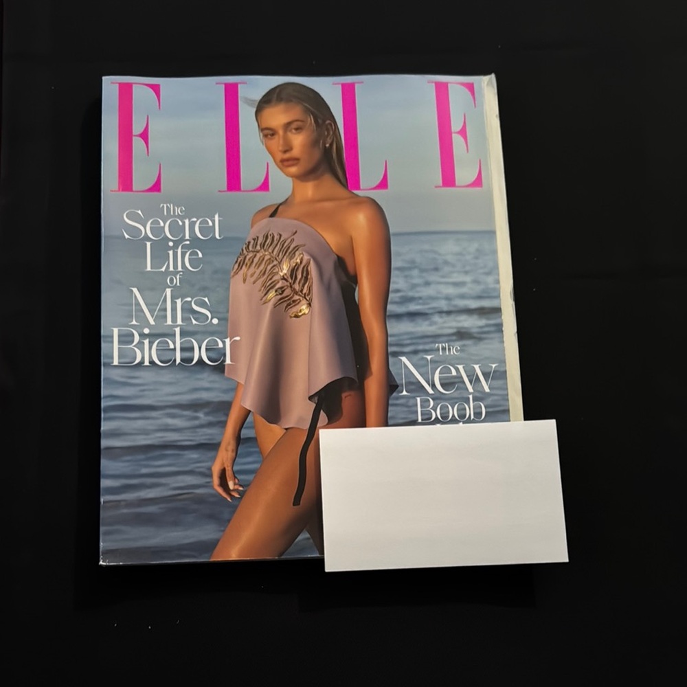 Elle Magazine - The Secret Life Of Mrs Bieber